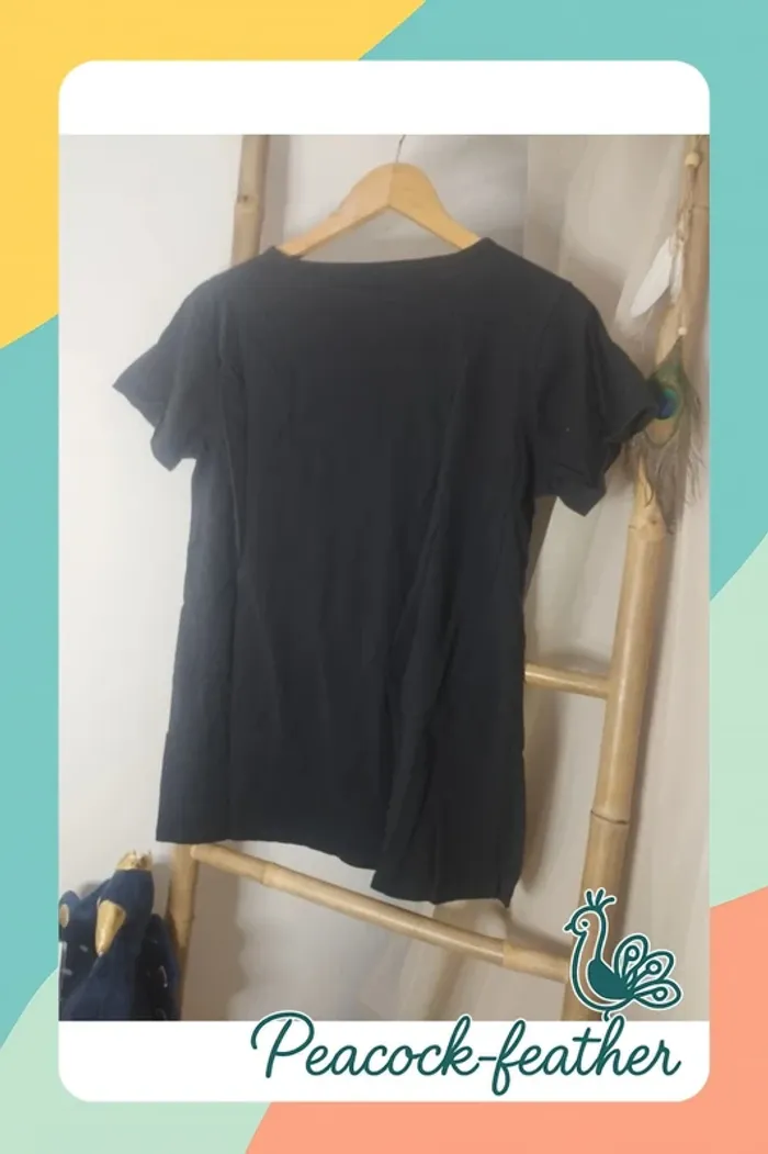 T-shirt noir Amy Gee 40 - photo numéro 5