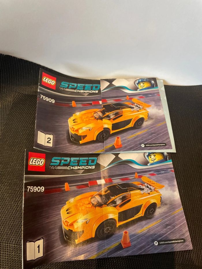 Lego Speed champions 75909 McLaren P1 vendu non complet non vérifié avec notice et boîte - photo numéro 9