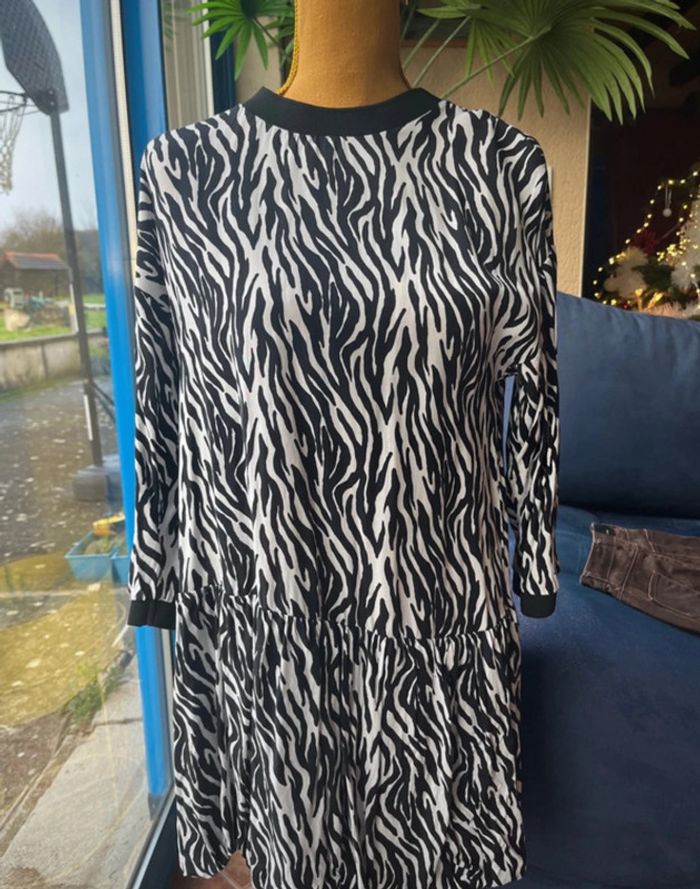 Vestido léopard Zara