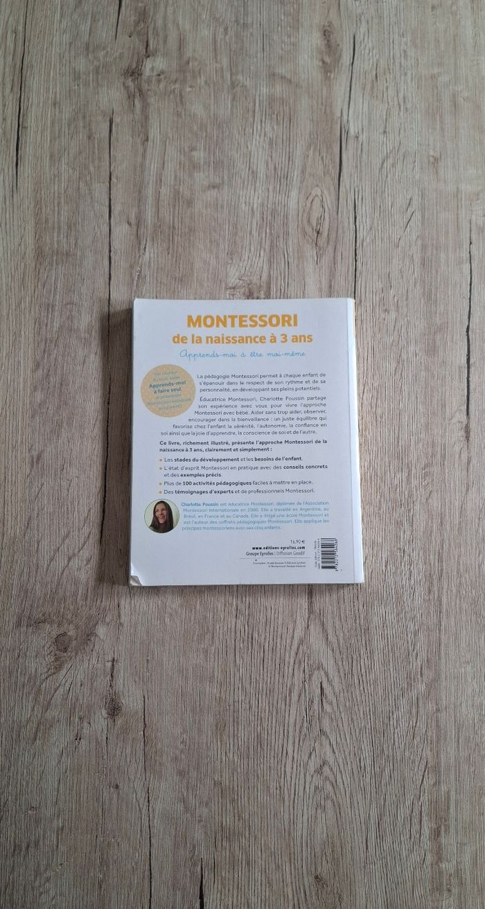 Livre Montessori de la Naissance à 3 ans - photo numéro 2