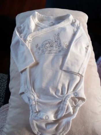 Body disney bambi taille 62cm h&m 3mois