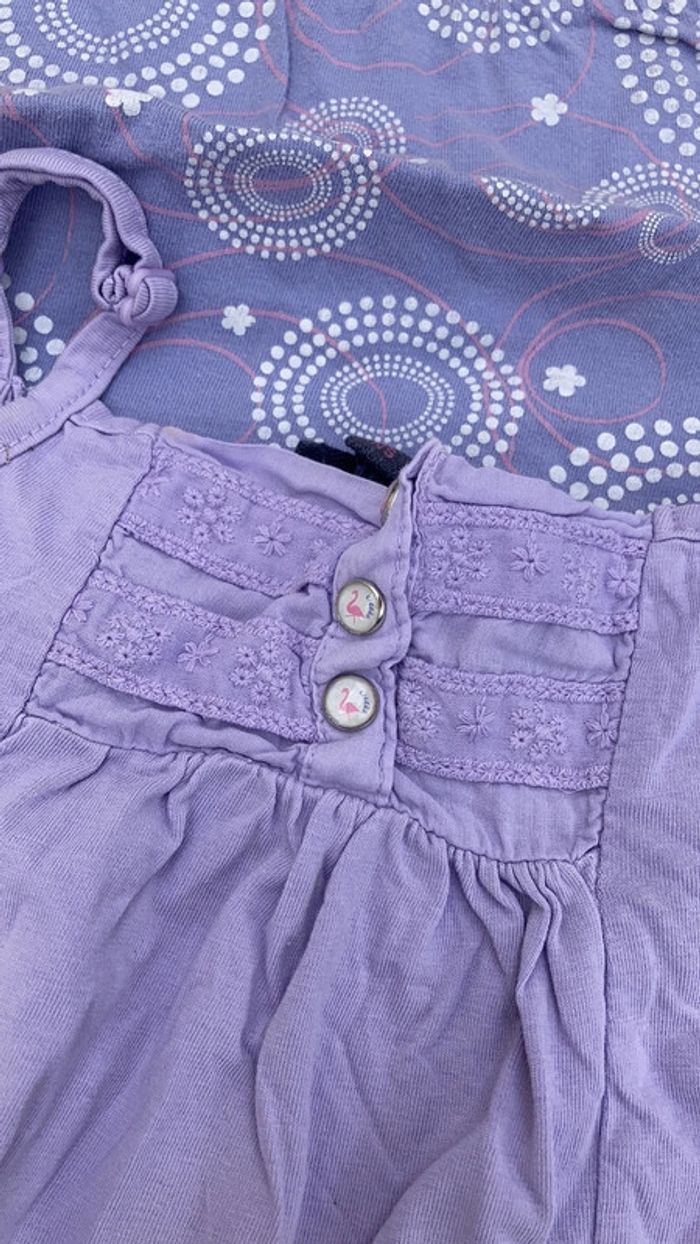 Lot ensemble débardeur haut tunique vêtement 24 mois 2 ans bébé enfant fille - photo numéro 6