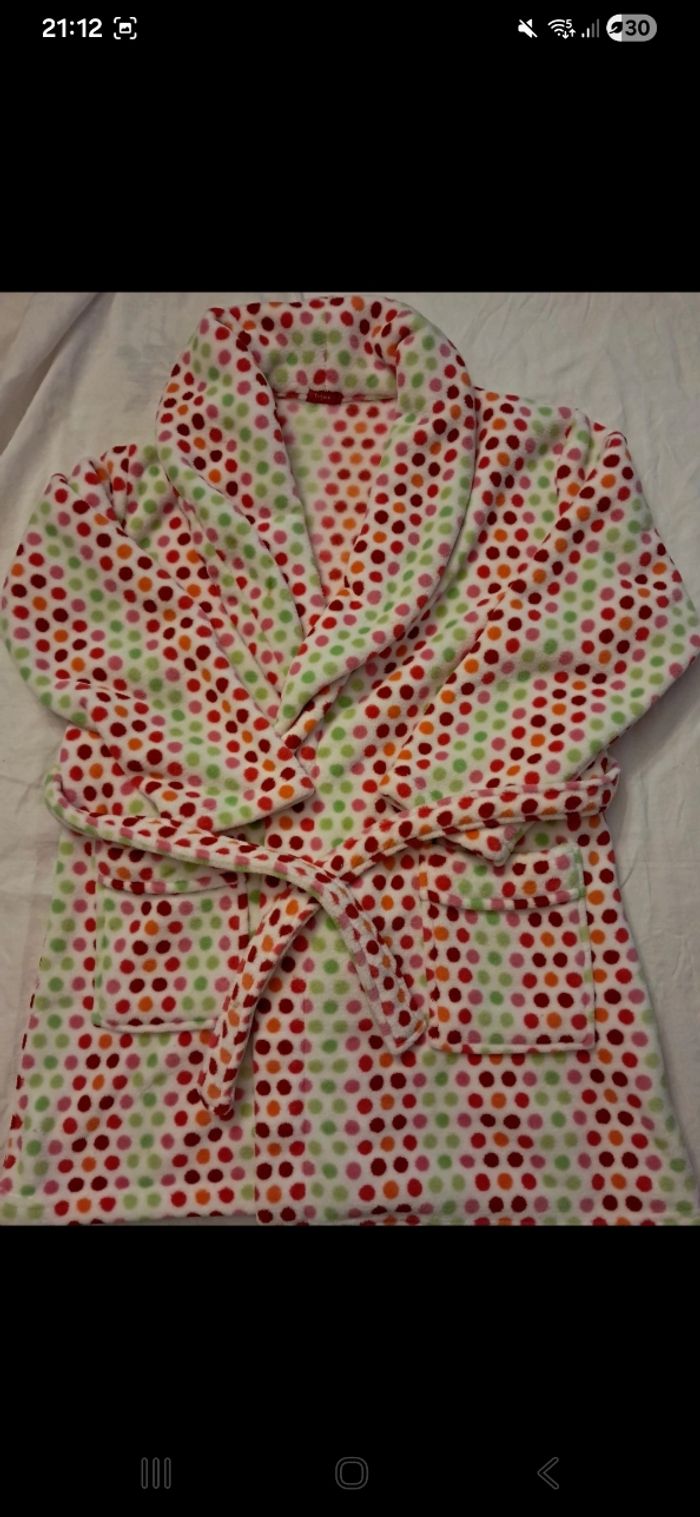 Peignoir multicolore