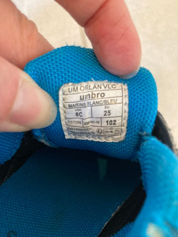 Baskets enfant Umbro T.25 - photo numéro 8