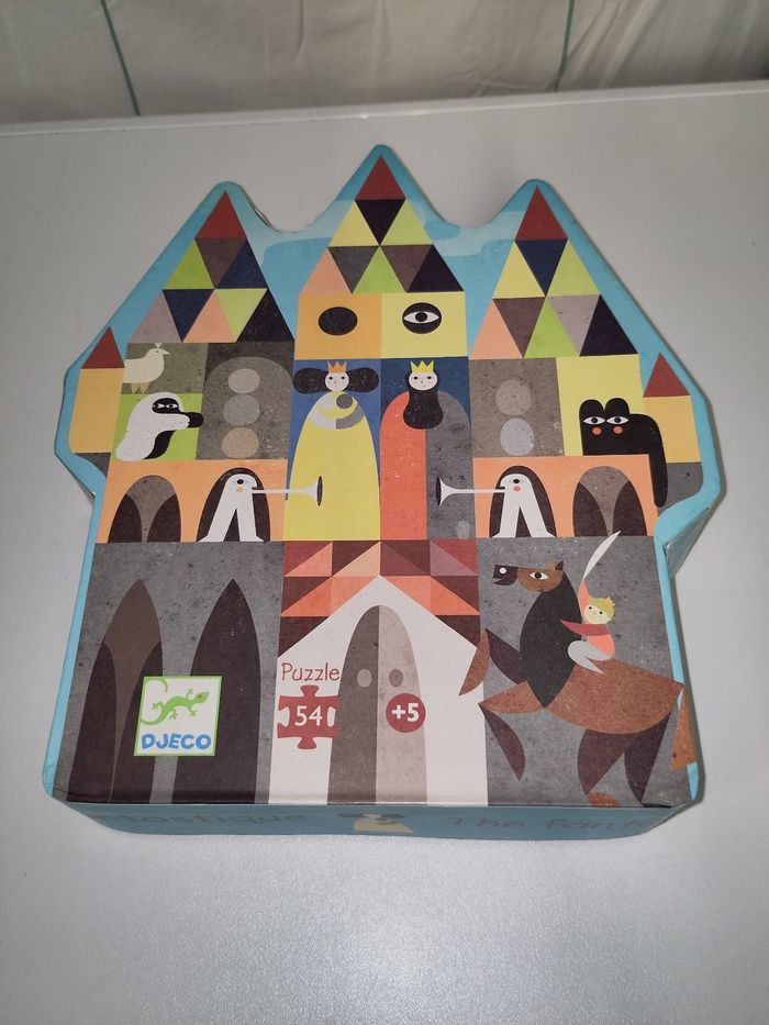Puzzle Djeco "le château fantastique" 54 pièces - photo numéro 2