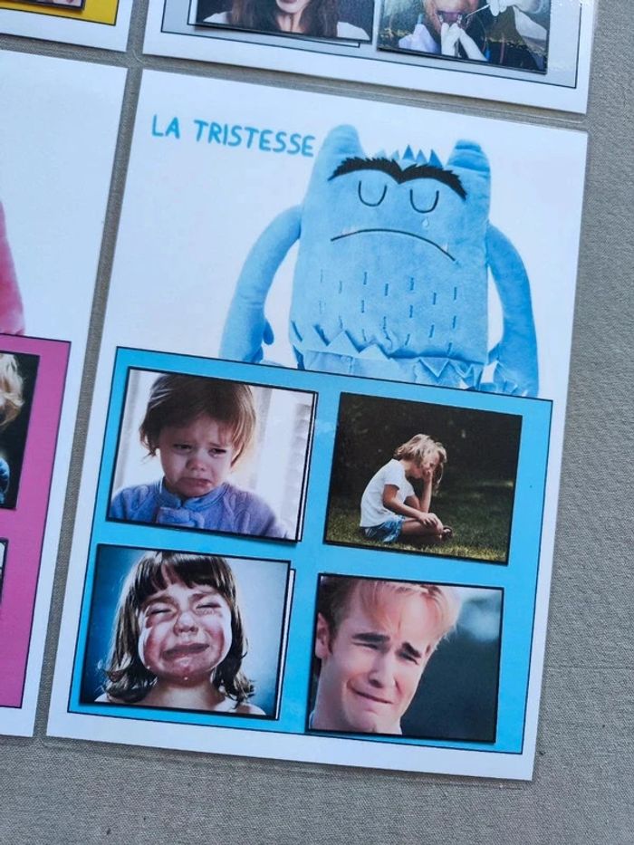 Reconnaître les émotions, la couleur des émotion Montessori - photo numéro 7