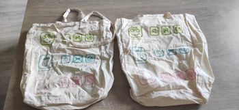2 tote bag okaidi