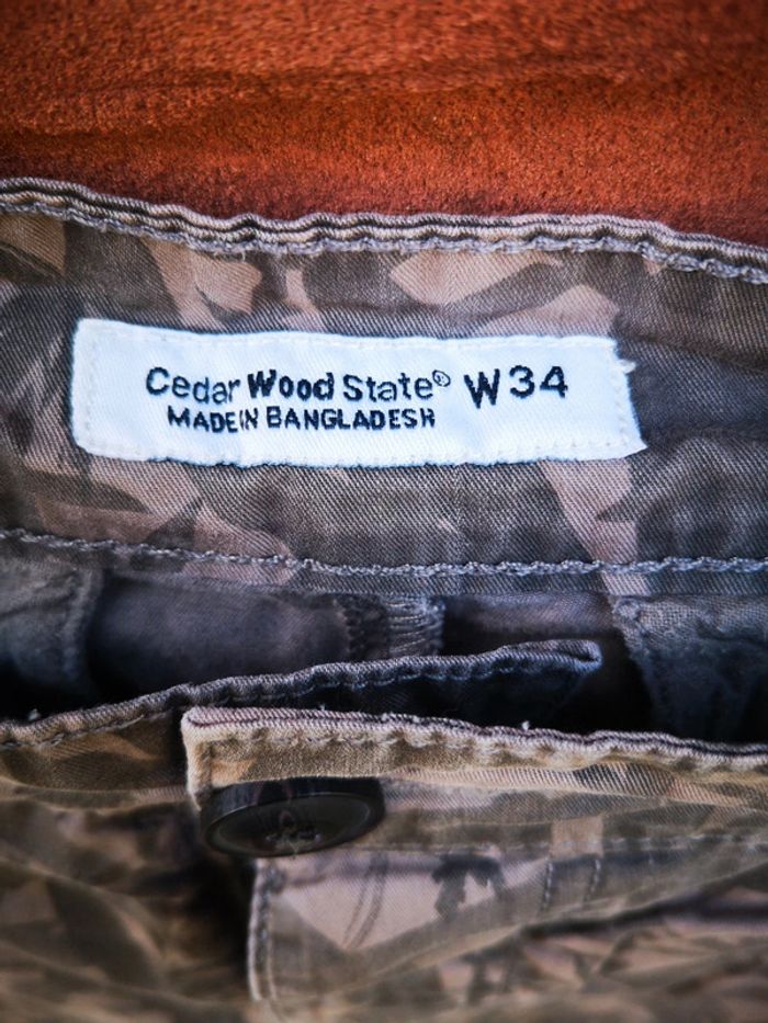 Bermuda homme Cedar Wood State kaki - photo numéro 3