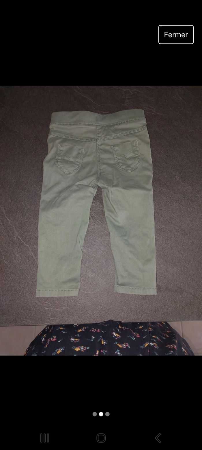 Pantalon bébé tape a l'œil 18mois - photo numéro 2
