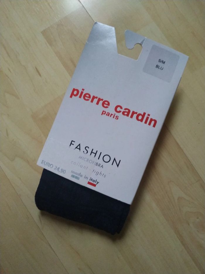 Collant Pierre Cardin bleu - photo numéro 5