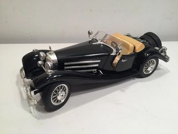 Pièce détachée miniature Mercedes Benz 500 K Roadster de 1936 Burago BBurago 1/20 1/20e 1/20ème
