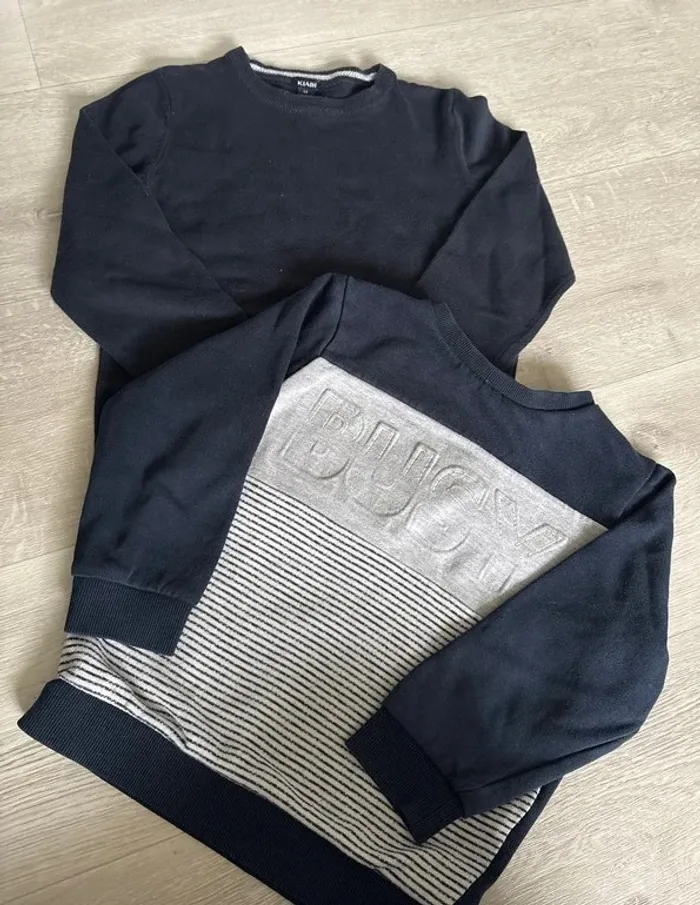 Lot de 2 pulls Kiabi 6 ans