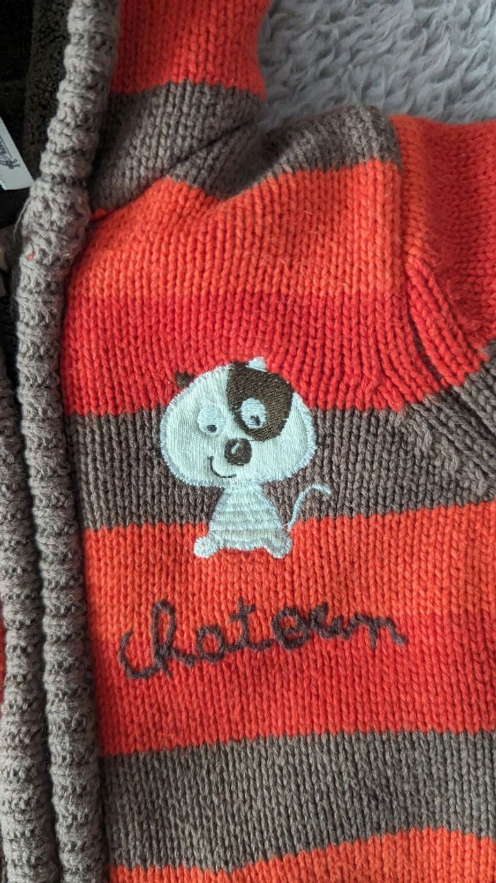 Gilet fourré 3 mois - photo numéro 2