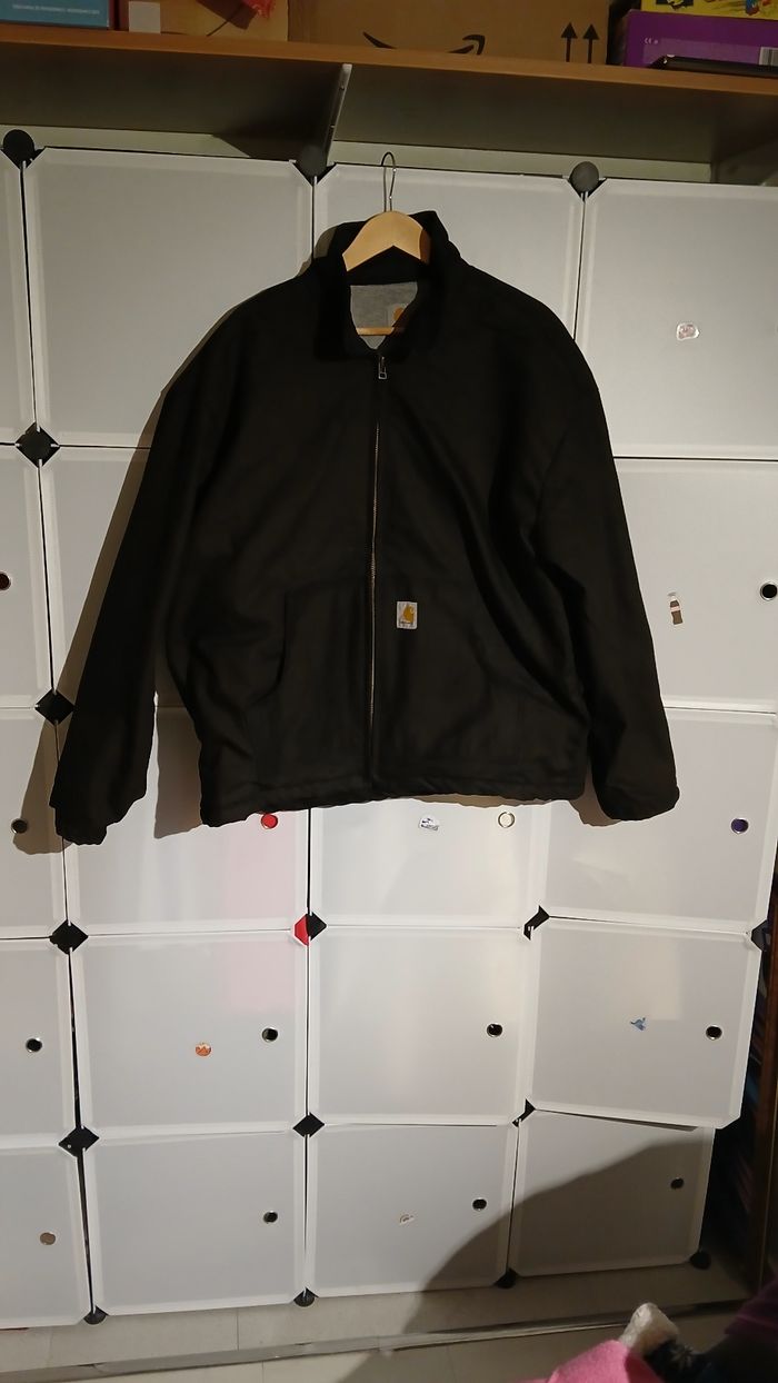 Veste homme carhartt détroit noir usa