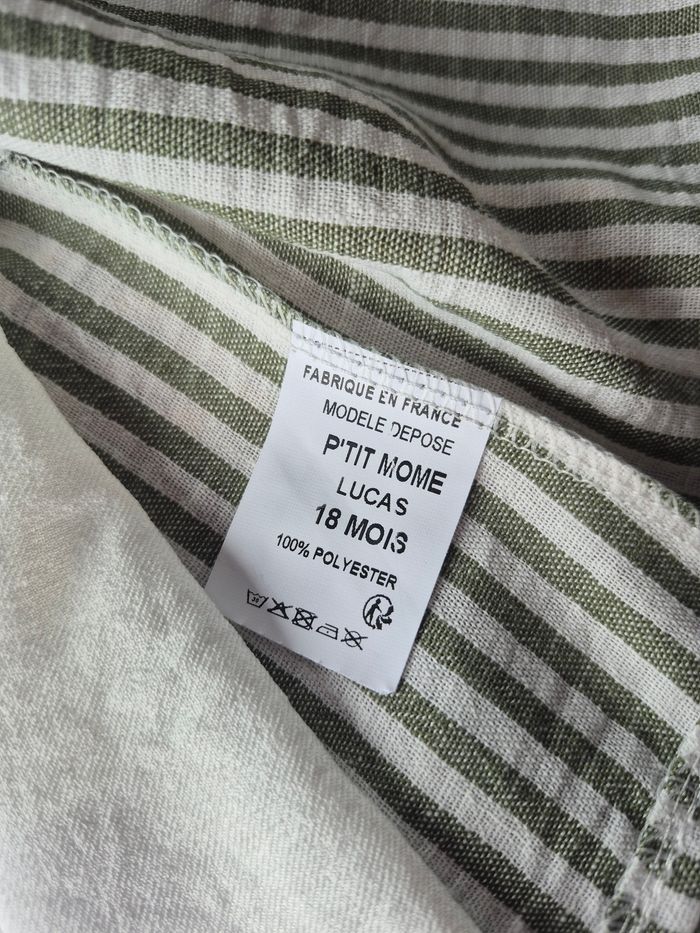Ensemble bebe garçon Kaki 18 mois - photo numéro 2