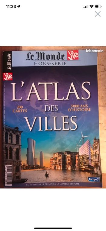 L’atlas des villes