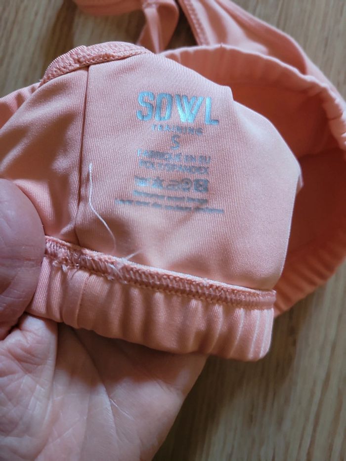 Brassiere de sport Sowl taille S - photo numéro 3
