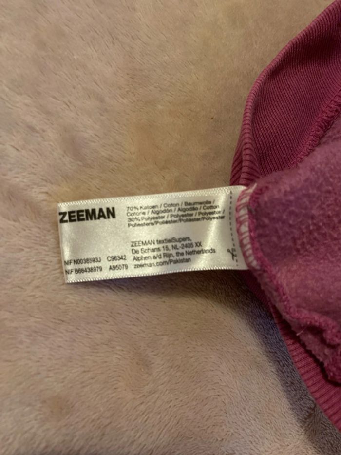 Ensemble jogging zeeman violet mauve 92 cm - photo numéro 10