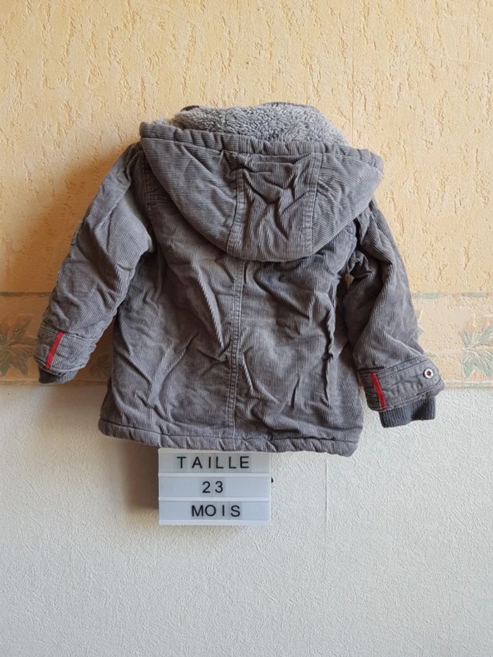 Manteau à capuche garçon taille 2 ans - photo numéro 2