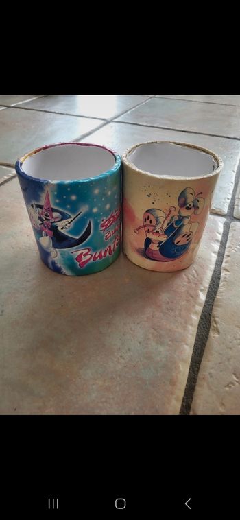 Magnifique pots Diddl.