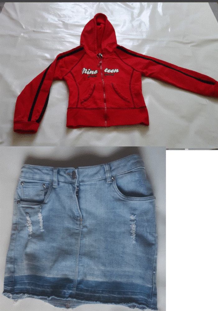 Lot habits fille 10 ans