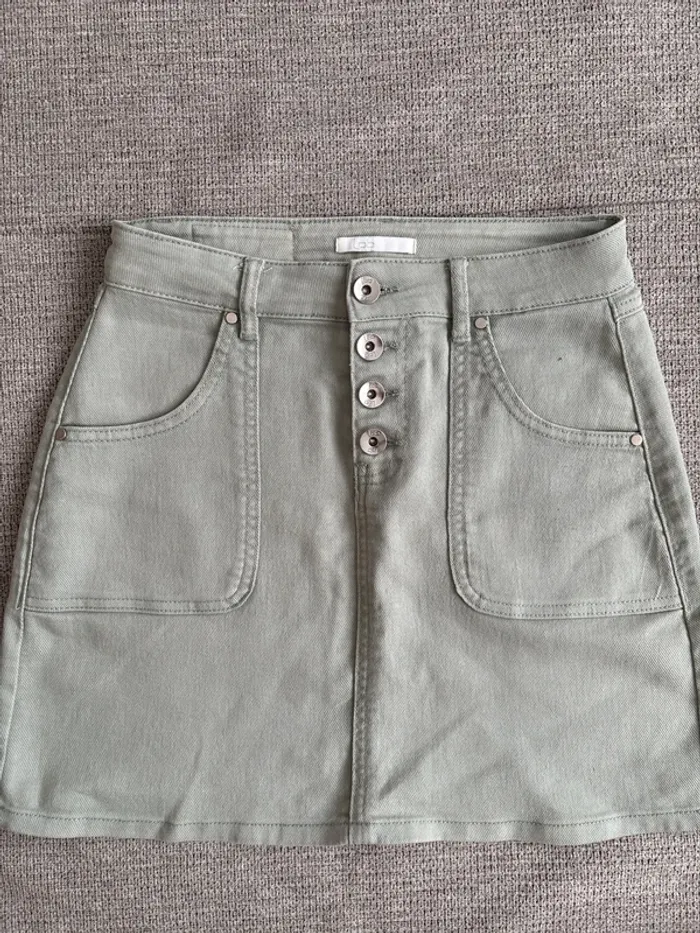 Mini jupe jeans