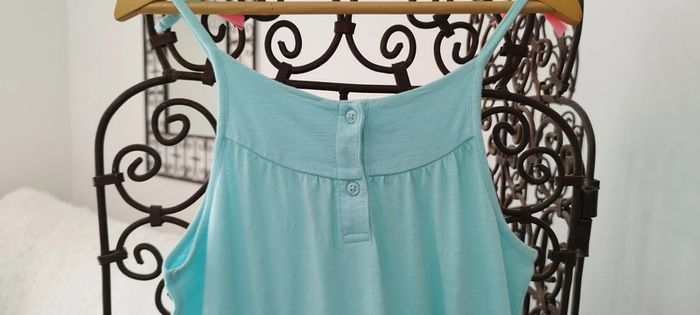 Robe bleu et fleurs C&A 10 ans très bon état. - photo numéro 4