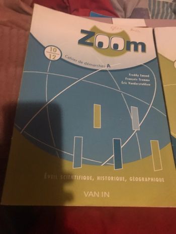 Lot livre zoom Cahier de démarche A et B 10-12 ans Van in