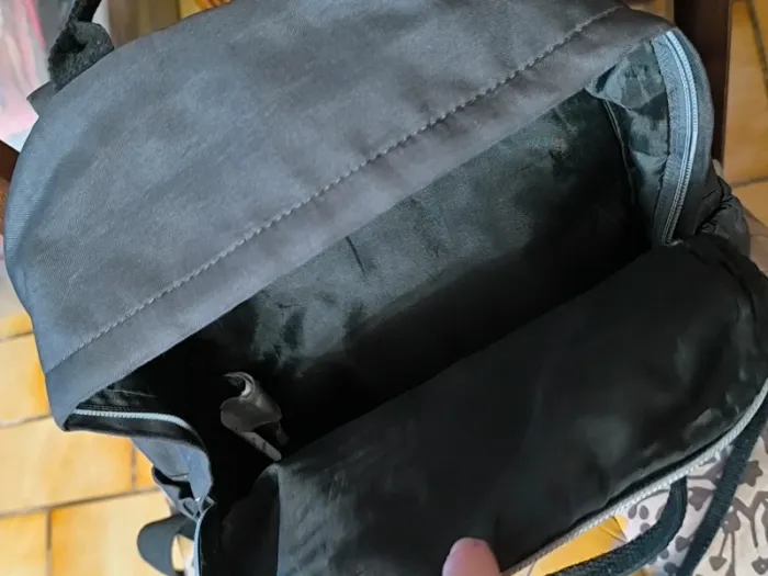 Cartable/ Sac à dos gris Mickey - photo numéro 3