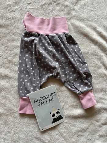 Sarouel étoile bébé fille 12 mois