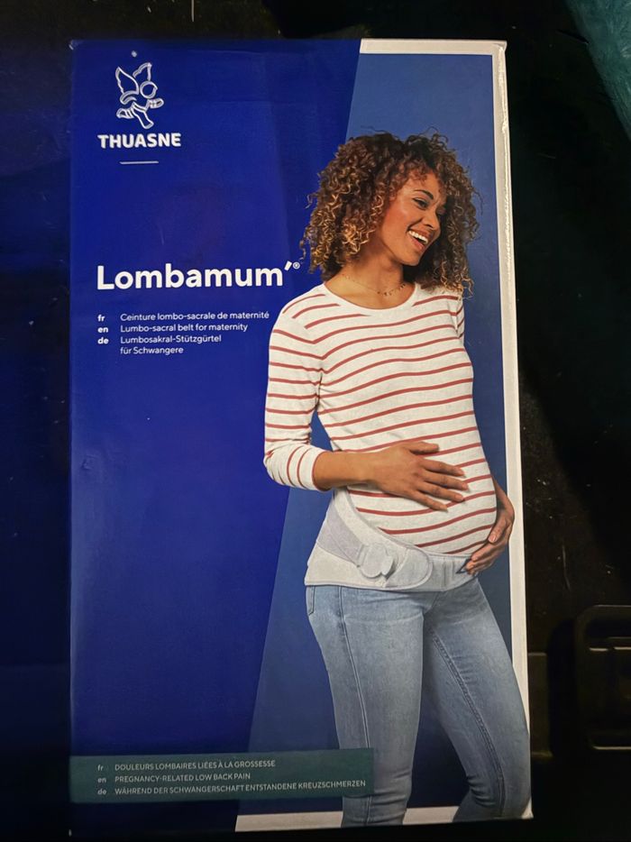 Ceinture de grossesse Lombamum comme neuve - photo numéro 3