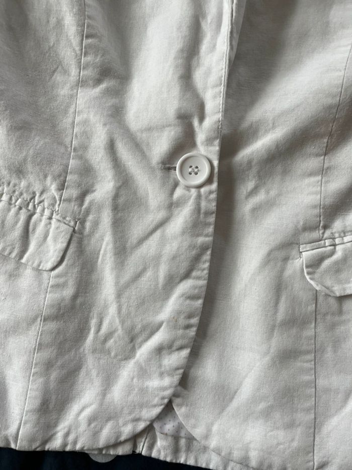 Blazer cache cache blanc - photo numéro 4