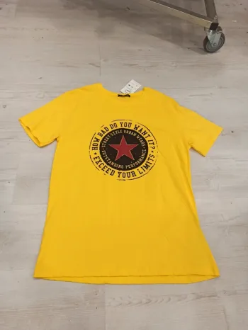 Tee shirt jaune homme xxl