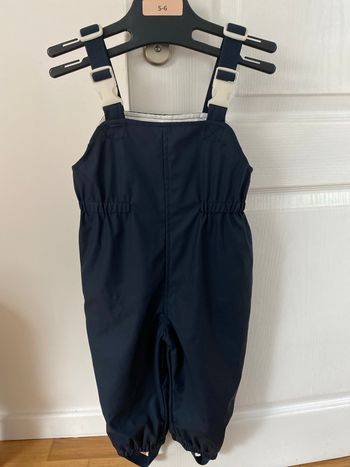 Salopette imperméable  24M Bleu Marine Kiabi