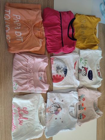 T-shirts manches courtes et longues