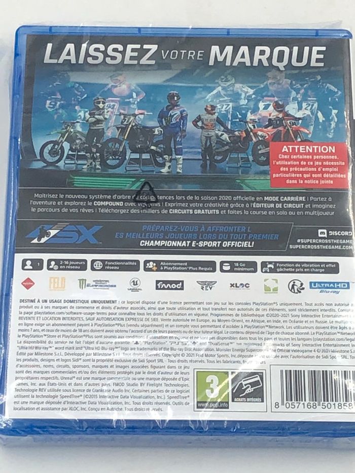Jeu vidéo Monster Energy Supercross 4 World Championship sur PS5 - photo numéro 2