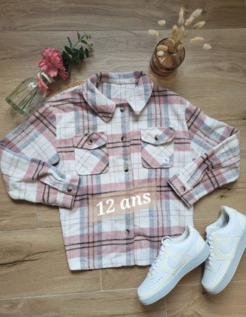 🌸Veste rose 12 ans fille