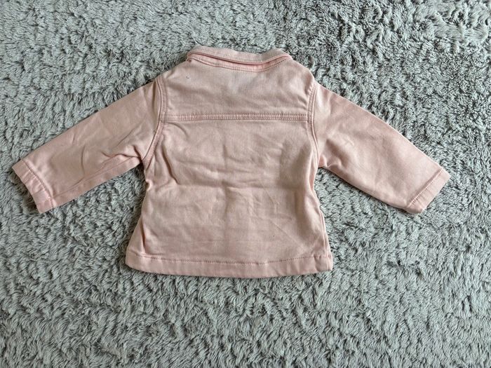 Veste en jean rose - photo numéro 4