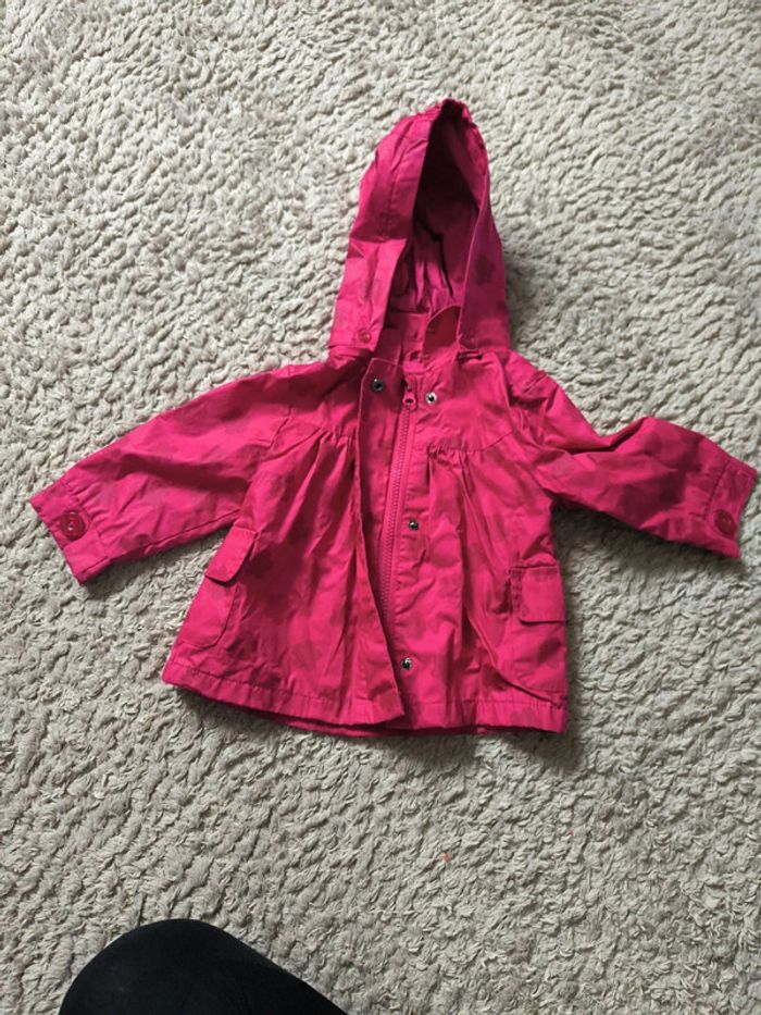 Veste imperméable fille 18 mois