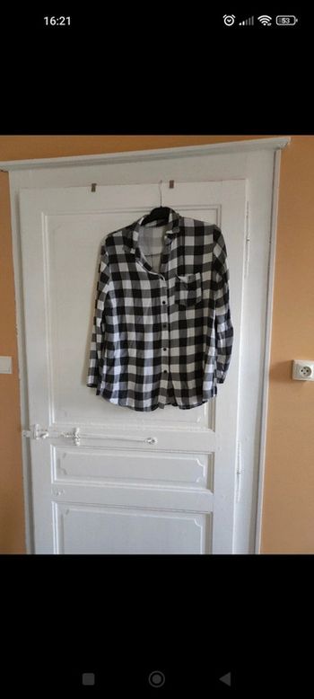 Chemise a carreaux