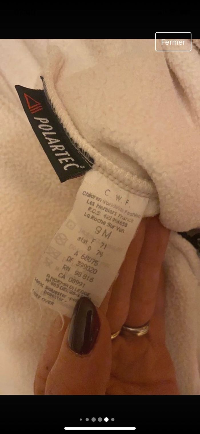 Salopette timberland 9 mois - photo numéro 5