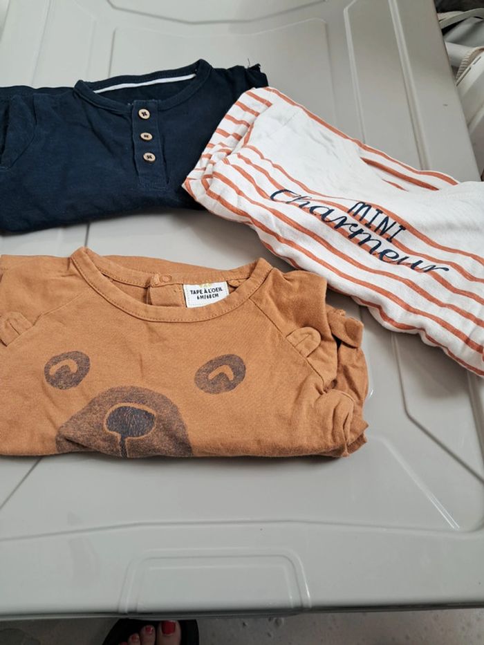 Lot 3 maillot ML