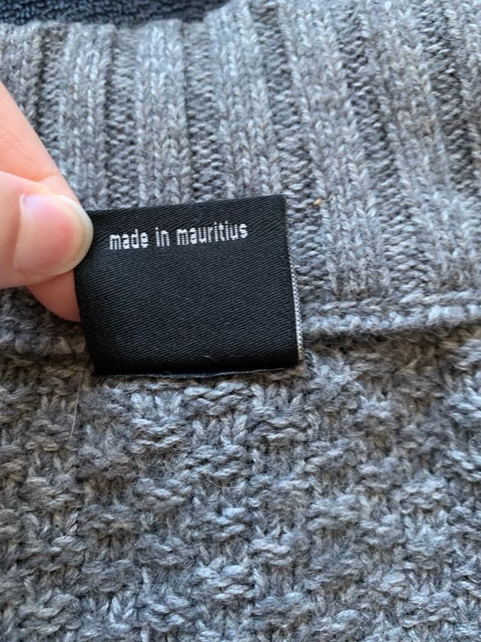 Gilet gris demi manche - photo numéro 2