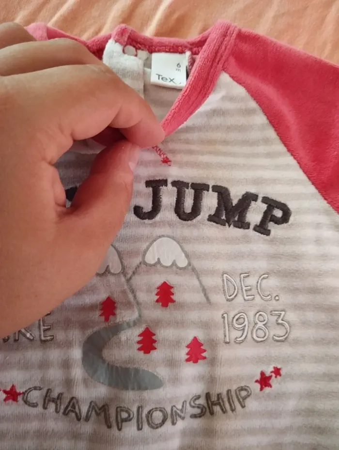 * Lot de 2 pyjamas T6M Absorba et Tex - photo numéro 3