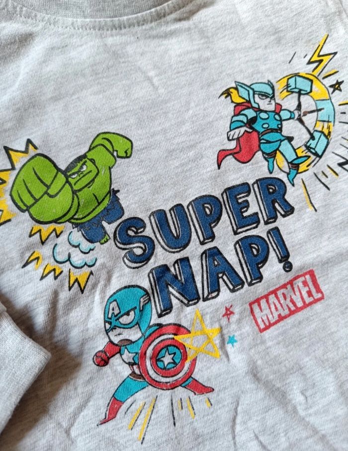 Pyjama coton super héros - photo numéro 4