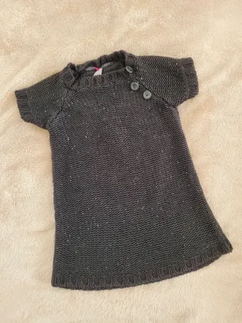 Robe noire à sequins Orchestra 3 ans