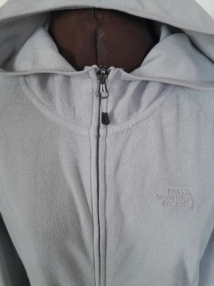 Veste capuche zippée polartec North face XL - photo numéro 3