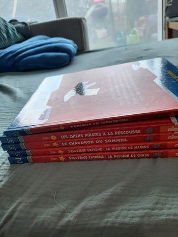 5 livres Pat Patrouille