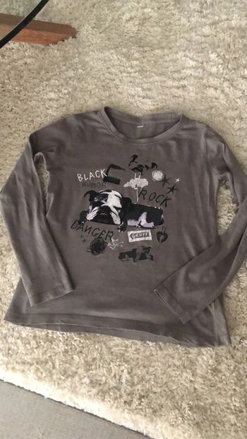 T-shirt ML garçon taille 10ans