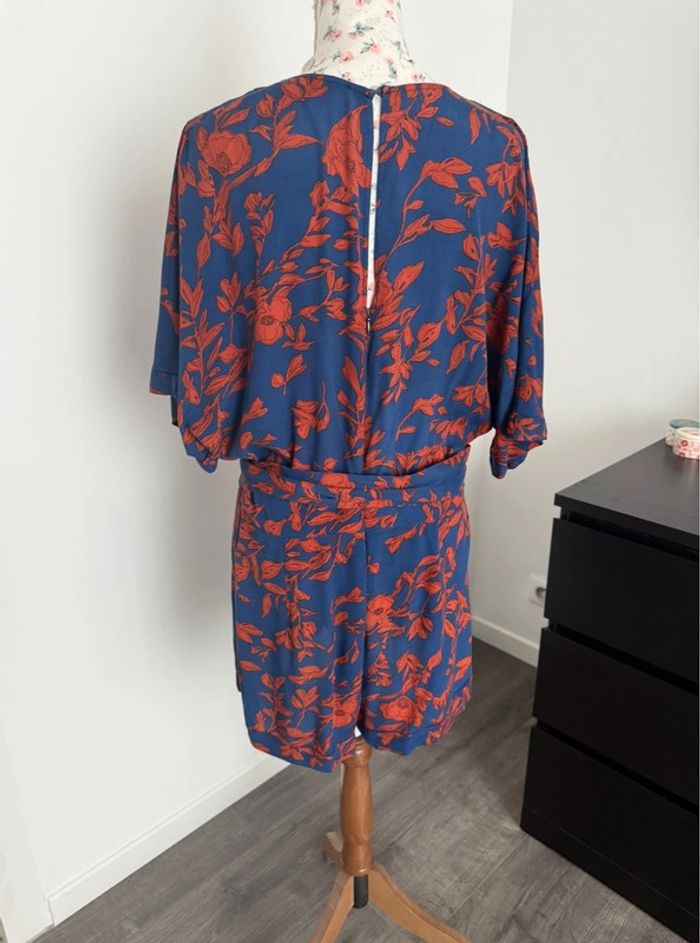 Combi short bleu/orange Elora taille 38 ou M - photo numéro 11